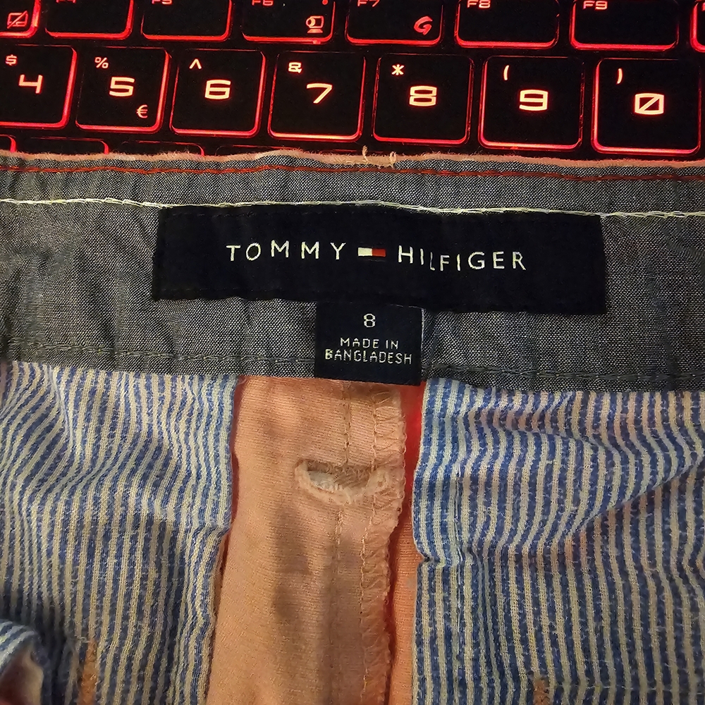 Tommy Hilfiger Pink Polka Dot Pants